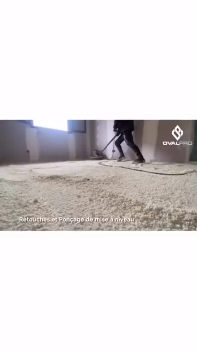 Chantier chape liquide - Ovalpro